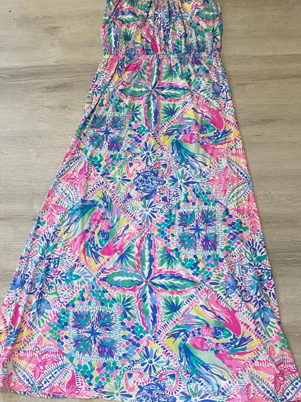 Lily Pulitzer strapless dress